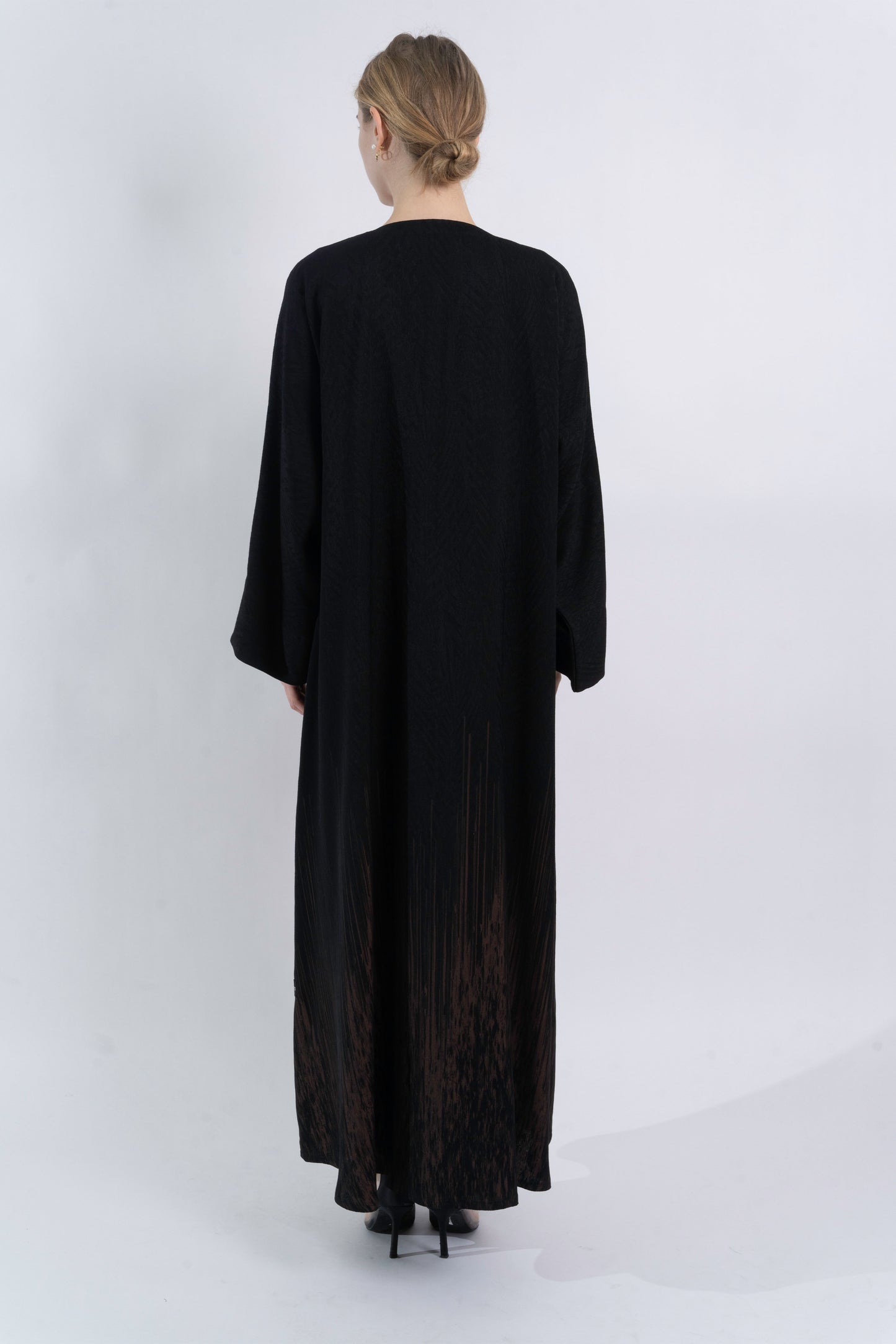 Shimmering Evening Brown Abaya