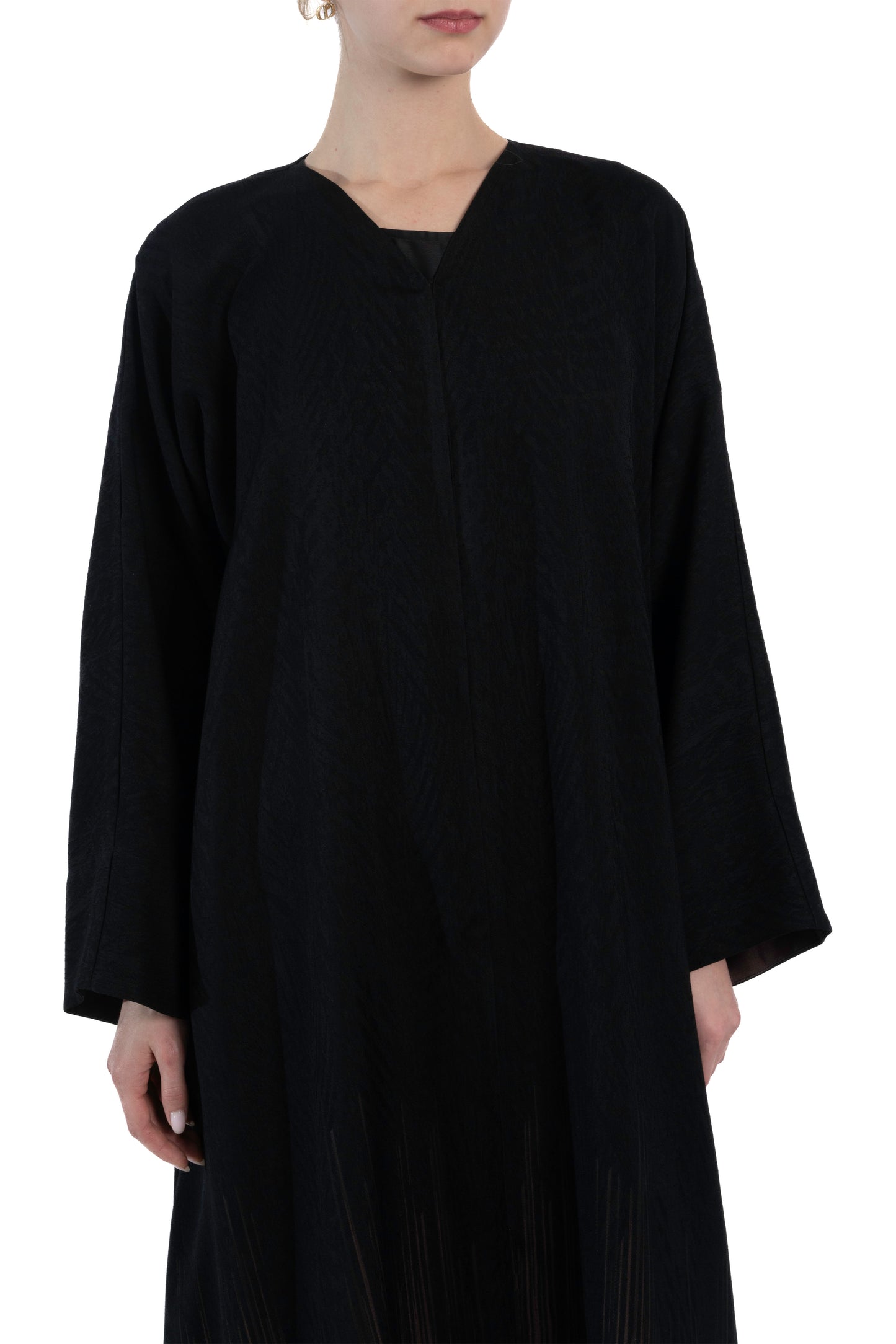 Shimmering Evening Brown Abaya