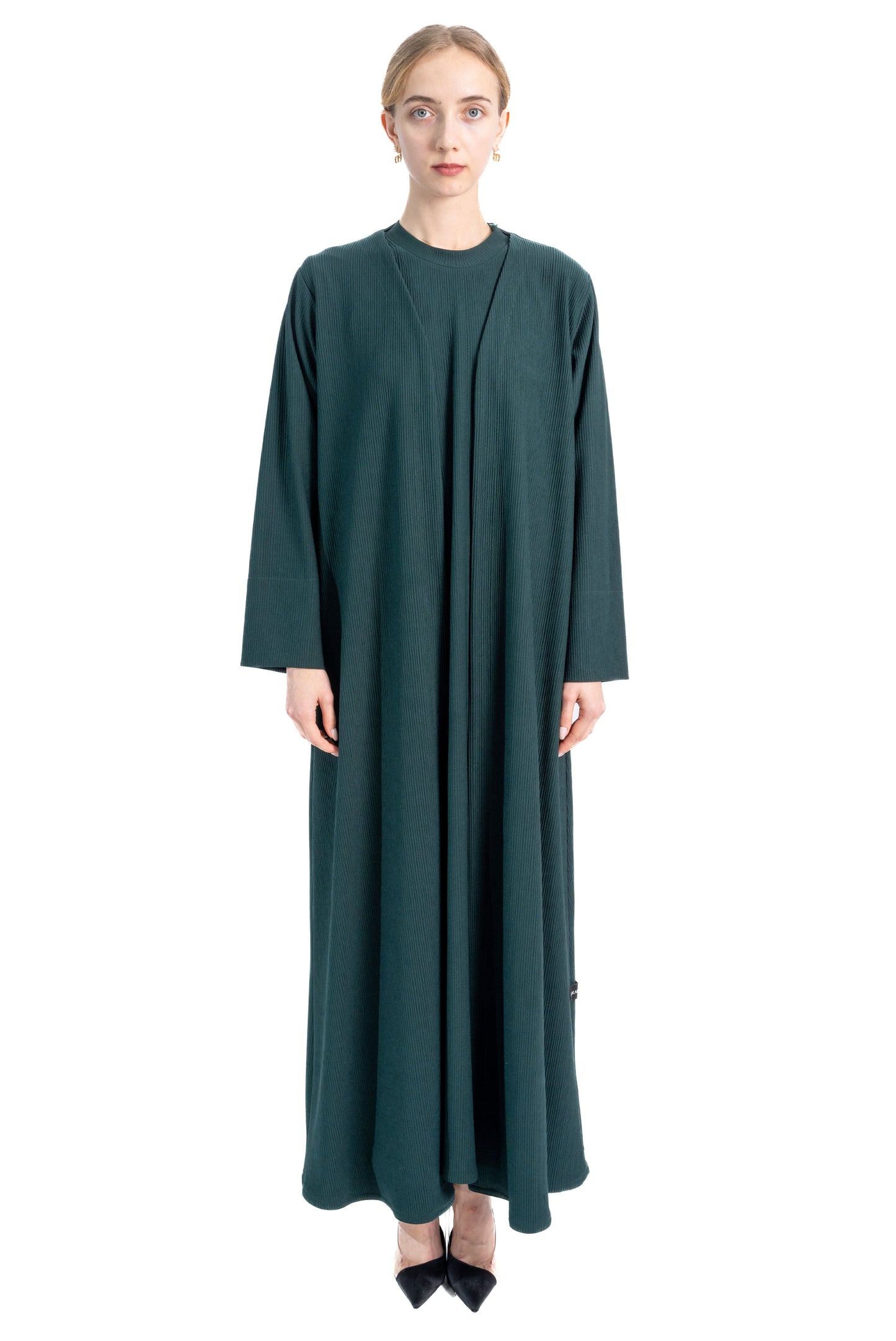 All weather Angel Green Abaya