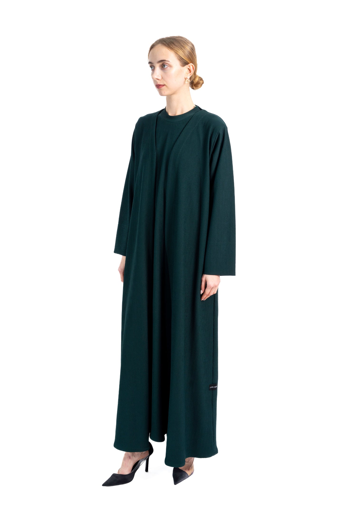 All weather Angel Green Abaya