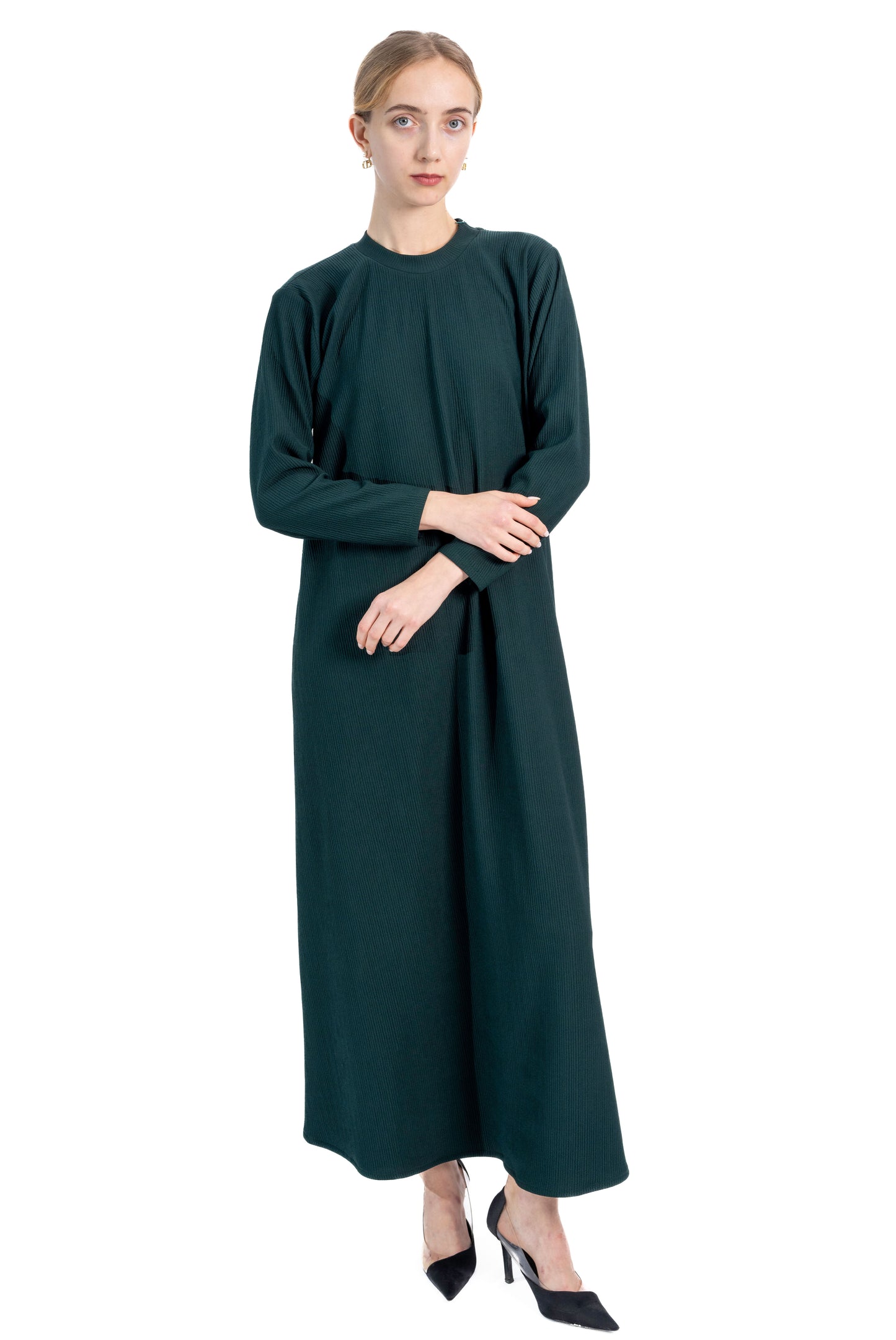 All weather Angel Green Abaya