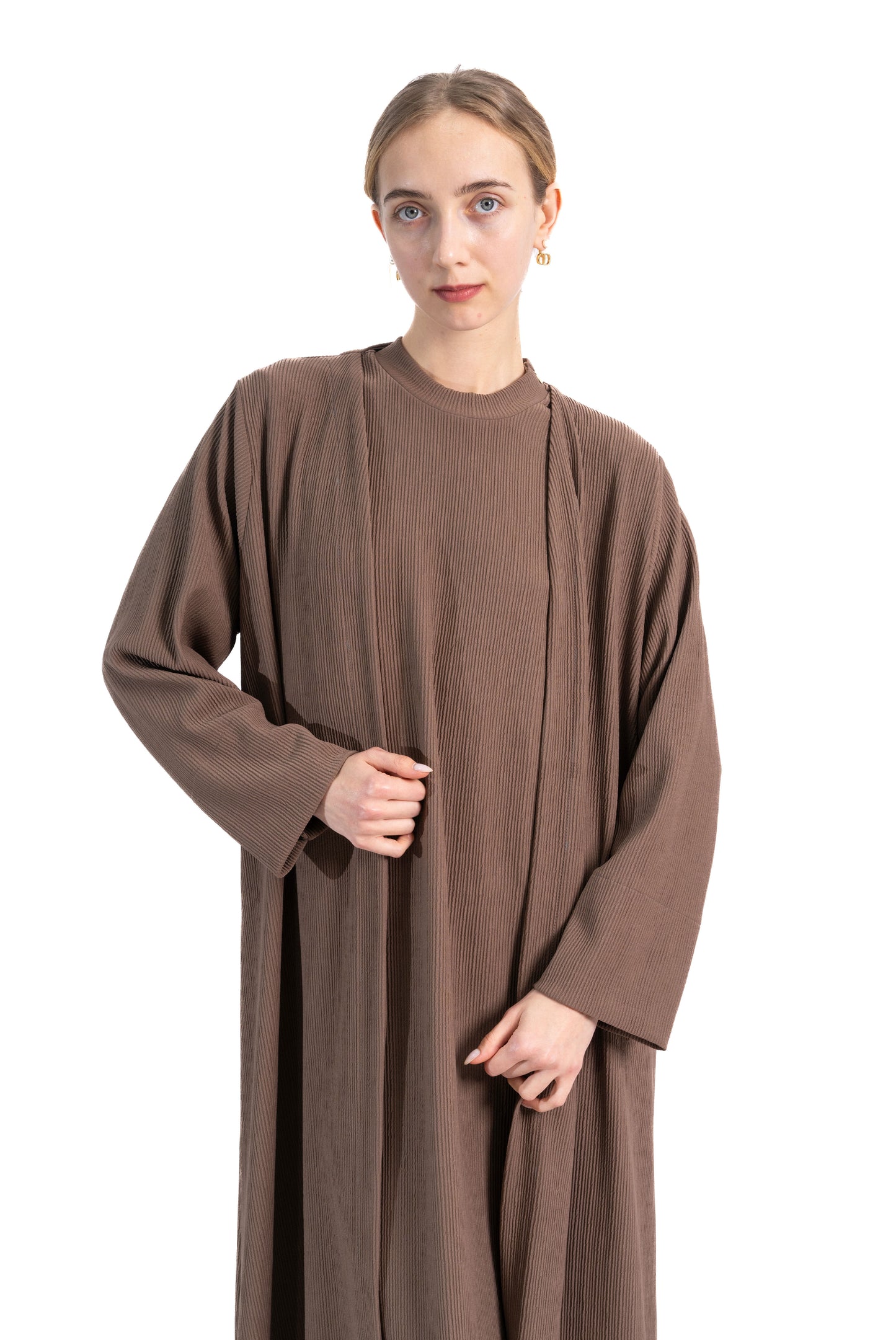 All weather Angel Beige Abaya