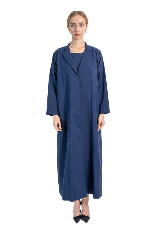 Office Girl Blue Abaya