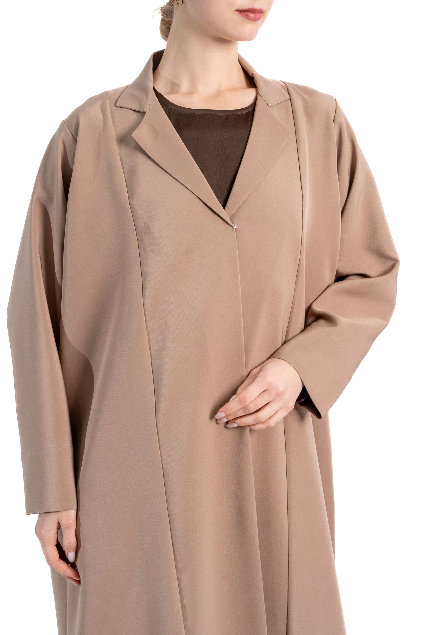 Office Girl Beige Abaya