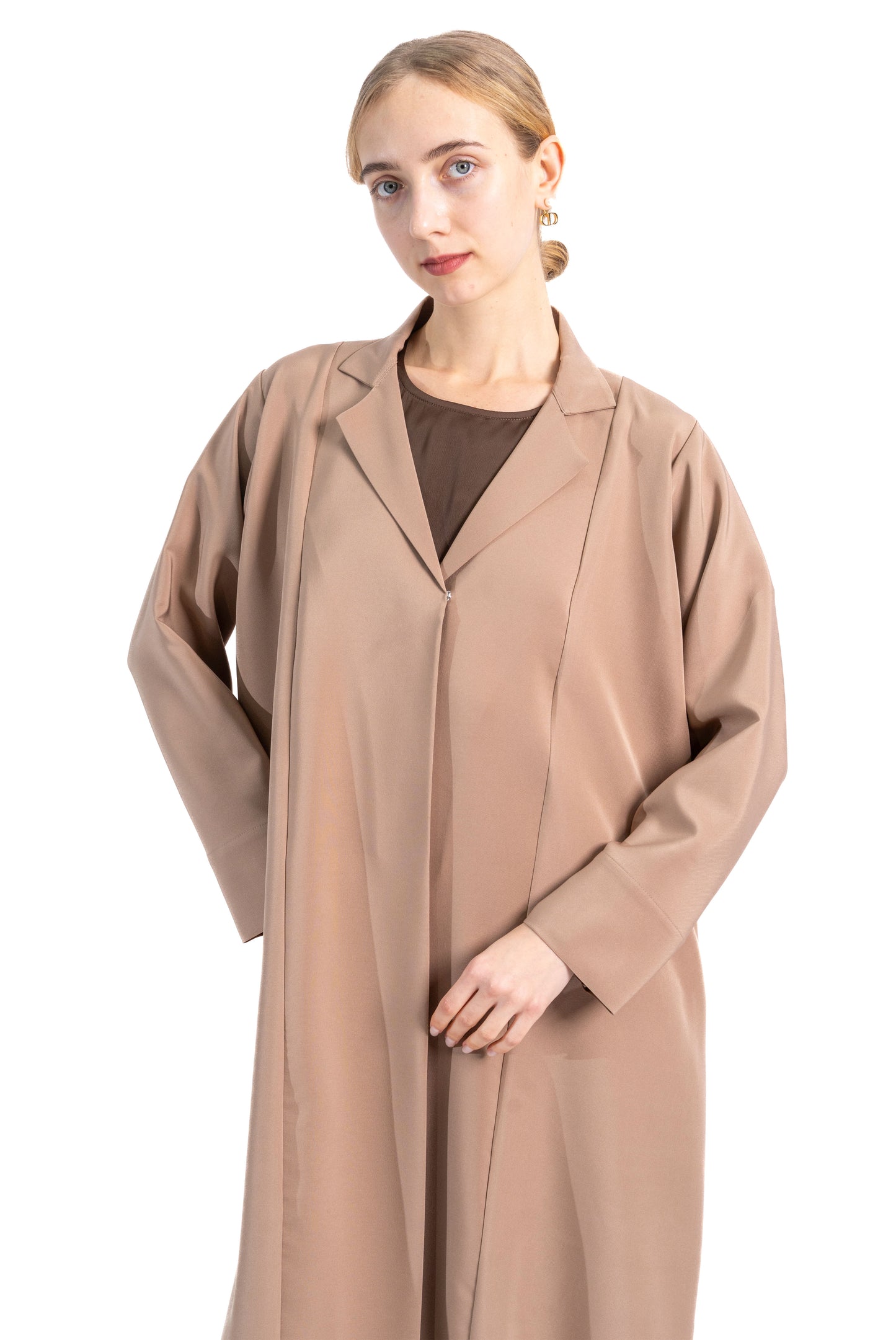 Office Girl Beige Abaya