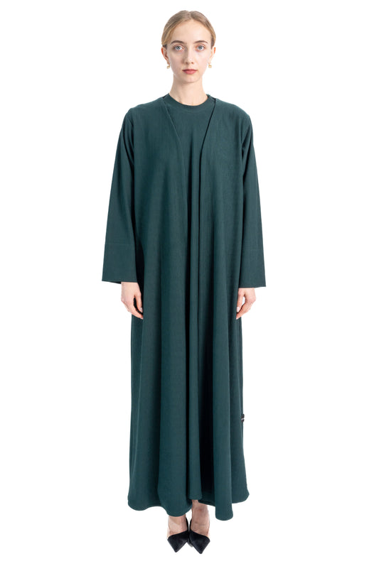 All weather Angel Green Abaya