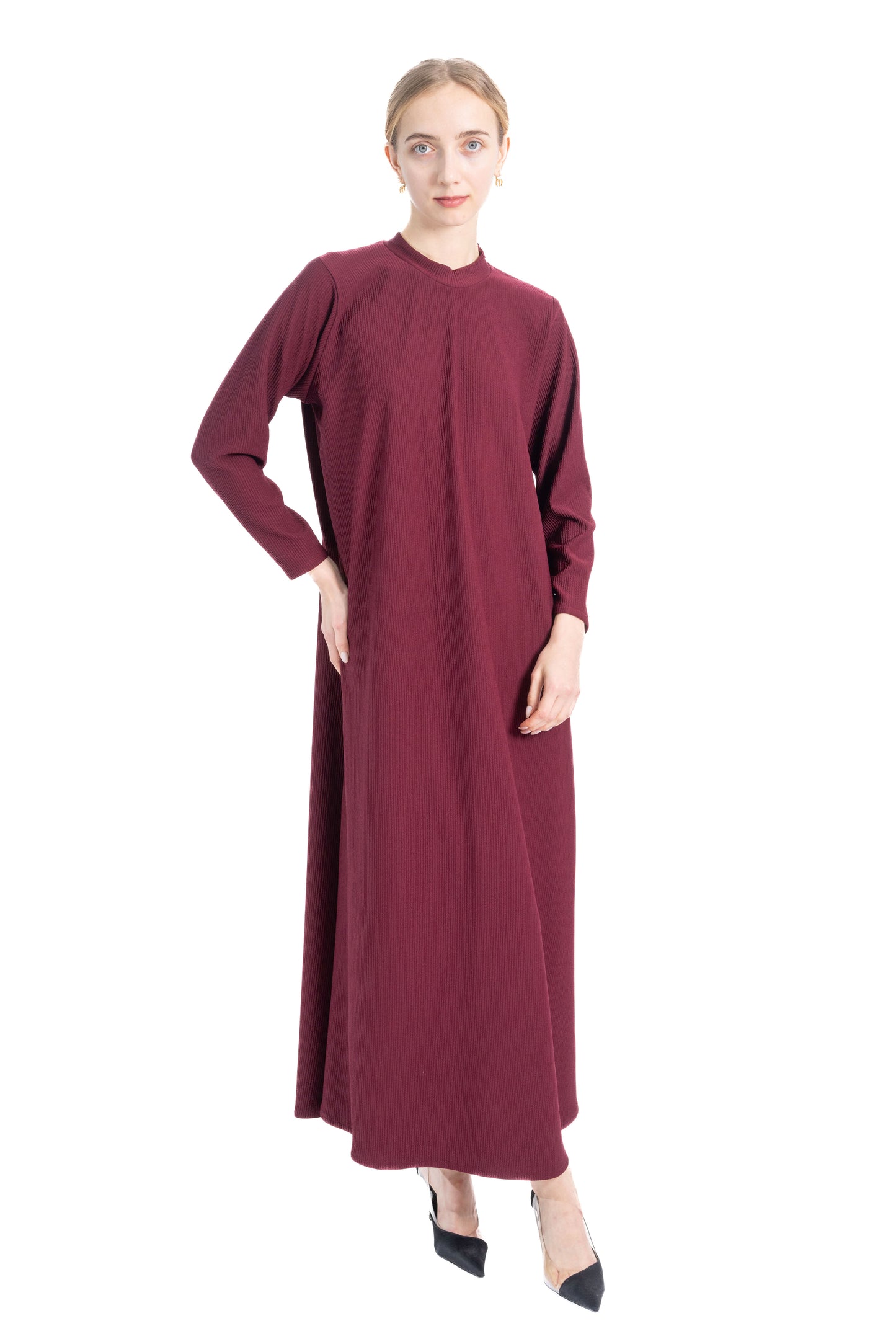 All weather Angel Red Abaya